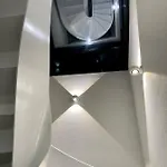 Penthouse Mit Kamin, Dachterrasse, Meerblick, Gasgrill, Klimaanlage, Luxus-design-apartment, 2 Minuten Zum
