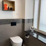 Apartmán Penthouse Mit Kamin, Dachterrasse, Meerblick, Gasgrill, Klimaanlage, Luxus-design-apartment, 2 Minuten Zum Binz