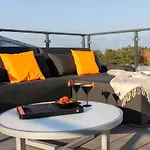 Penthouse Mit Kamin, Dachterrasse, Meerblick, Gasgrill, Klimaanlage, Luxus-design-apartment, 2 Minuten Zum Apartmán *