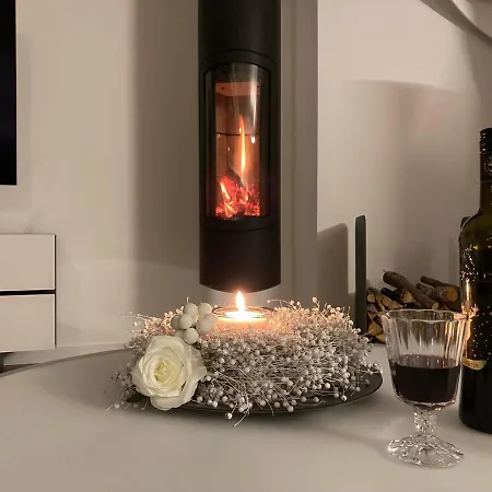 Penthouse Mit Dachterrasse, Meerblick, Klimaanlage, Gasgrill, Kamin, Luxus-design-apartment, 2 Minuten Zum Binz