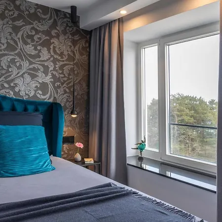 Penthouse Mit Kamin, Dachterrasse, Meerblick, Gasgrill, Klimaanlage, Luxus-design-apartment, 2 Minuten Zum 公寓 宾茨