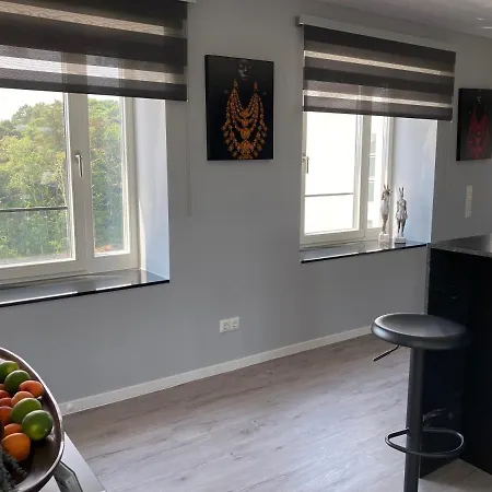 דירה Penthouse Mit Dachterrasse, Meerblick, Klimaanlage, Gasgrill, Kamin, Luxus-design-apartment, 2 Minuten Zum